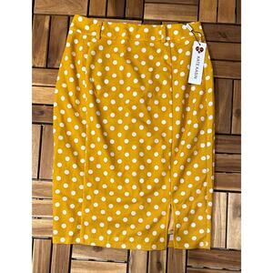 NEW- Medium-Womens Knee Length Elastic Waist Stretchy Bodycon Pencil Skirt